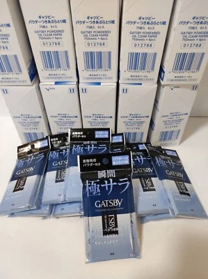 GATSBY МАСЛО ПРОМОКАТЕЛЬНАЯ БУМАГА ПОРОШОК МАСЛО ПРОЗРАЧНЫЙ ЛИСТ СЛУЧАЙНЫЙ 1 упаковки (70 листов) - Изображение 1 из 4