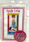 Quilt DIVA Wall Hanging Pattern by Amy Bradley Designs  29 1/2" x 52 3/4"