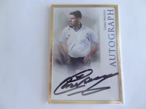 FUTERA Incredible Chris Waddle on-card Auto 3/7 Gold Frame England - Bild 1 von 2