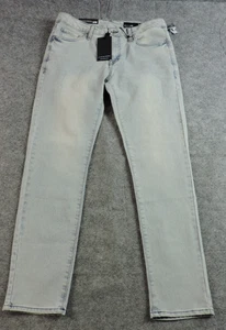 WXYZ Herren Jeans 32x30 Nomad Slim Fit Washout Stretch Denim Blau NEU - Bild 1 von 15