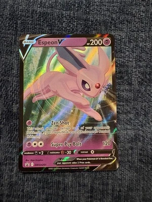 Espeon V SWSH201 SWSH: Sword & Shield Promo Cards Holo - Image 1 of 3