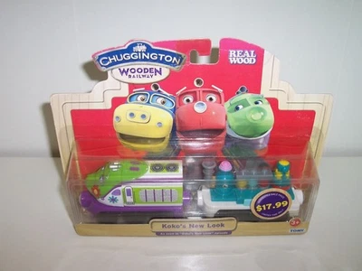 Chuggington Wooden Train Koko's New Look Set LC56030 Fits BRIO Thomas - Image 1 of 2