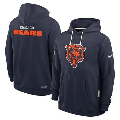Chicago Bears Nike Sideline Standard Issue Initial Home Dri-FIT Hoodie 2025 NFL