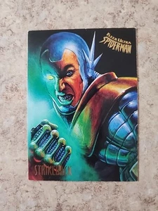 1995 STRIKEBACK FLEER ULTRA SPIDERMAN CARD - Picture 1 of 2