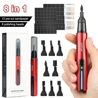 DSPIAE ES-A Reciprocating Sander DIY Electric USB Charge Grinding Pen Plastic AU - image 1 of 4