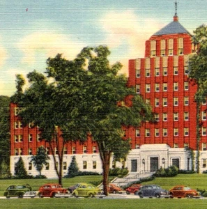 Postal de colección Hospital Veteranos Administración Instalación Togus Maine ME - Imagen 1 de 3