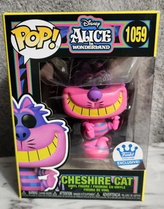 Funko POP! Alice im Wunderland Grinsekatze Schwarzlicht #1059 mit weichem Schutz  - Bild 1 von 6