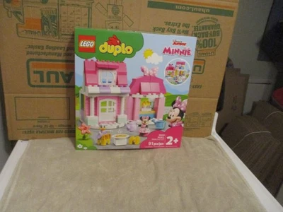 LEGO DISNEY JUNIOR DULPO MINNIE'S HOUSE AND CAFE 10942 RETIRED MISB NEW SEALED! - Image 1 of 4