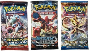 Pokemon Karten - 3 Booster Packs (zufällige Packungen) 3 Stück, Basic Pack - Bild 1 von 2