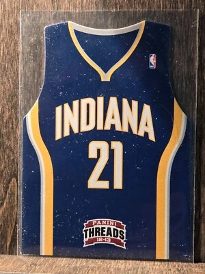 David West Jersey Card  2012-13 Panini Threads Indiana Pacers Card # 23 SP - Image 1 of 2