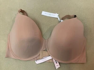 Victoria’s Secret Bra 38DDD Lightly Lined Demi Beige Nwt - Picture 1 of 5