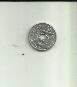SPAIN 50 CENTIMOS CENTS 1963. UNC CONDITION. 9RW 02MAR - Picture 1 of 1