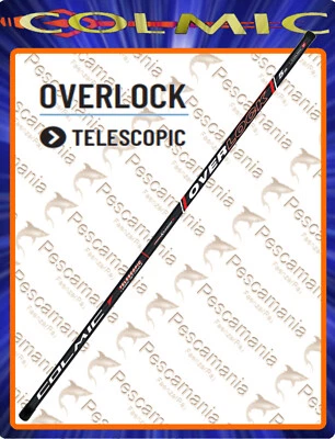 COLMIC S.P.A. Manico guadino carbonio Colmic OVERLOCK telescopico 5.00 mt