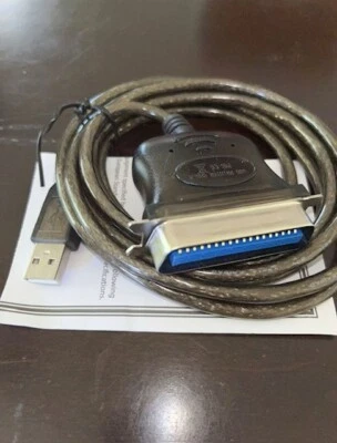 TRIPP LITE U206-006-R  USB TO IEEE PARALLEL PRINTER CABLE  - Image 1 of 2