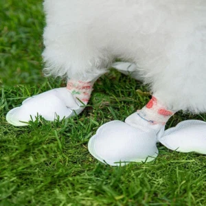 SALE HOT 20pcs Dog Paw Covers Lightweight Waterproof Disposable Pet Foot Covers - Picture 1 of 19