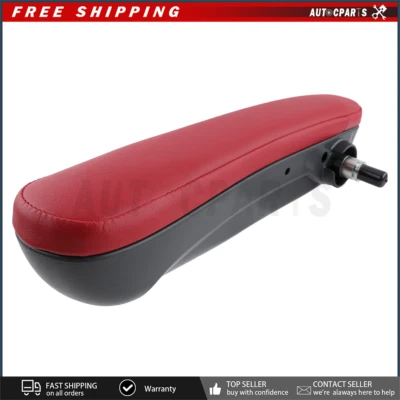 Reposabrazos asiento delantero izquierdo/conductor FIAT 500 2016-2019 cuero rojo 6BV31KRLAA Foto 1 de 4