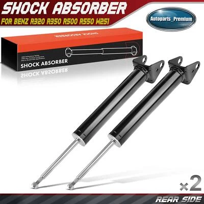 2x Amortecedor Traseiro Esquerdo e Direito para Mercedes-Benz R320 R350 R500 R550 W251 - Imagem 1 de 4