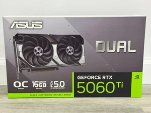 ASUS Dual GeForce RTX 5060 Ti 16 GB 128 bit GDDR7 PCI Express 5.0 x8 DLSS 4.0 - Foto 1 di 13
