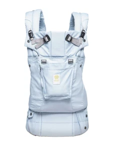 Lille Baby Complete Baby Wearing Carrier Powder Blue 6 in 1 Organi-Touch - Picture 1 of 13