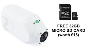 Drift Ghost XL Neige Blanc Appareil Photo Ski Action Casque Petit Dash Cam - Photo 1/8