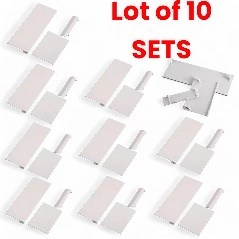 10X Set Replacement Door Memory Slot Cover Lid for Nintendo Wii Console White - Image 1 of 1