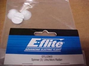 E-FLITE AIRPLANE PART - EFLU2903 = SPINNER (3): ULTRA MICRO RADIAN - Picture 1 of 1