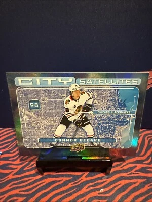 2024-25 Upper Deck #CS-11 Connor Bedard City Satellites Chicago Blackhawks - Image 1 of 2