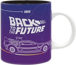 OFFICIAL BACK TO THE FUTURE 1.21 GIGA WATTS DELOREAN RETRO 80s MUG CUP NEW ABY - Picture 1 of 2