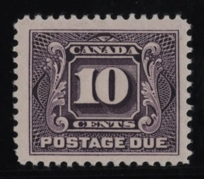 J5 Postage Due Canada mint well centered - Image 1 of 2