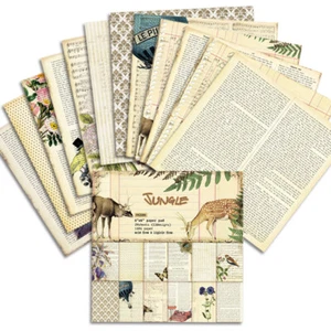 12 Stck. 6 Zoll Vintage Papier Pad Scrapbooking Planer Kartenherstellung Journal Album zum Selbermachen - Bild 1 von 6