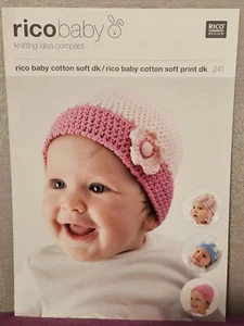 Rico Design Baby Häkelanleitung 241 - Mützen & Stiefeletten - 3 Monate - 3 Jahre - Bild 1 von 1