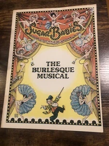 Vintage Sugar Babies The Burlesque Musical Mickey Rooney Ann Miller Program - Picture 1 of 4