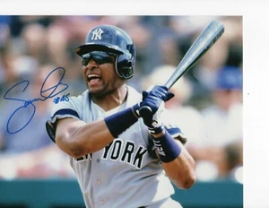 NEW YORK YANKEES DANNY TARTABULL SIGNED 8X10 - Picture 1 of 1