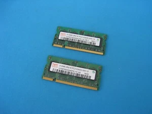 Hynix 512 MB 555MHz PC2-5300 DDR2 184-PIN DIMM HYMP564S64CP6-Y5 - Picture 1 of 12