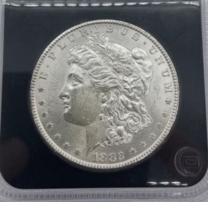 Dólar de plata Morgan Carson City sin circular de EE. UU. 1882-CC envío gratuito - Imagen 1 de 4