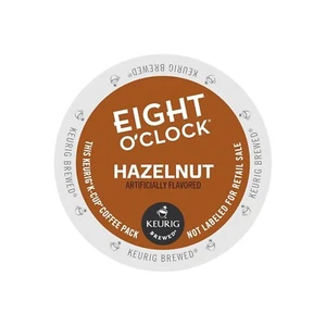 96/PACK - Eight O'Clock Hazelnut Coffee K-Cup Pods BULK PACKAGING - Picture 1 of 1