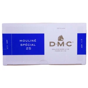 DMC Art 117 Mouline Special 25 Embroidery Floss Box of 12 Skeins Choose Color - Picture 1 of 29