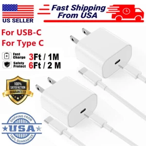 For Motorola Moto G Pure Stylus 5G 2023 20W USB C Fast Wall Charger Type-C Cable - Picture 1 of 21