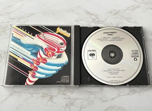 Judas Priest Turbo CD 1ST USA PRESS! Columbia CK 40158 Rob Halford RARE! OOP! - Picture 1 of 5