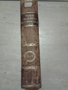 PROPOSTA DI ALCUNE CORREZIONI ED AGGIUNTE AL VOCABOLARIO DELLA CRUSCA - 1829 - Foto 1 di 1