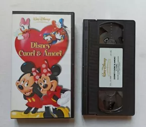 VHS CUORI & AMORI - I CLASSICI WALT DISNEY E custodia piccola 2004 - Imagen 1 de 1