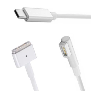 USB-C to Magsafe 1 2 Cable for Macbook Pro Retina Air PD Charger 2008-2015 model - Picture 1 of 10