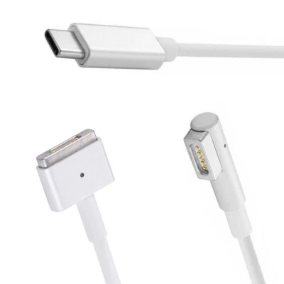 USB-C to Magsafe 1 2 Cable for Macbook Pro Retina Air PD Charger 2008-2015 model - Image 1 of 4