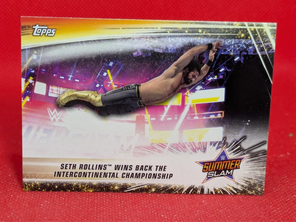 2019 Topps WWE Summer Slam Base Cards -- COMPLETE YOUR SET -- YOU PICK - Image 1 of 1