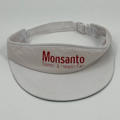 Visera Monsanto - Bayer STL - Feria de Seguridad y Salud - De Colección Años 80 90 Correa Trasera Usada en Excelente Condición Foto 1 de 4