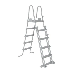 Bestway Ersatzteil Sicherheitsleiter Verzinkt Anti Rost für Pool bis 132 cm Höhe - Bild 1 von 8