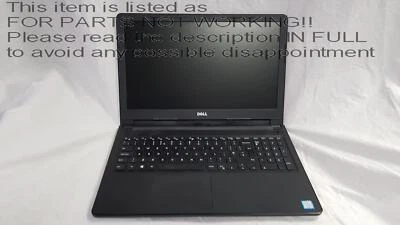 PARTS REMOVED!! Dell vostro 3578 15.6" Laptop 2.20 Ghz Intel Core i3-8130U - Image 1 of 4