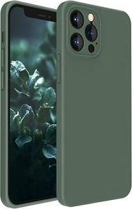 iPhone 12/13 Pro Max Hülle mit Kamera Linse Schutz Flüssig Silikon Gel Gummi - Bild 1 von 7