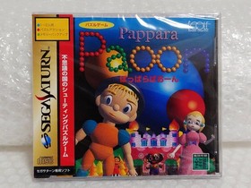 Unopened Pappara Paoon Sega Saturn SS Japan Import Free shipping FedEx DHL