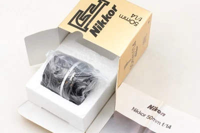 [Unused in Box] Nikon Nikkor Ai-s Ais 50mm f1.4 Standard Lens F Mount From JAPAN - Image 1 of 4